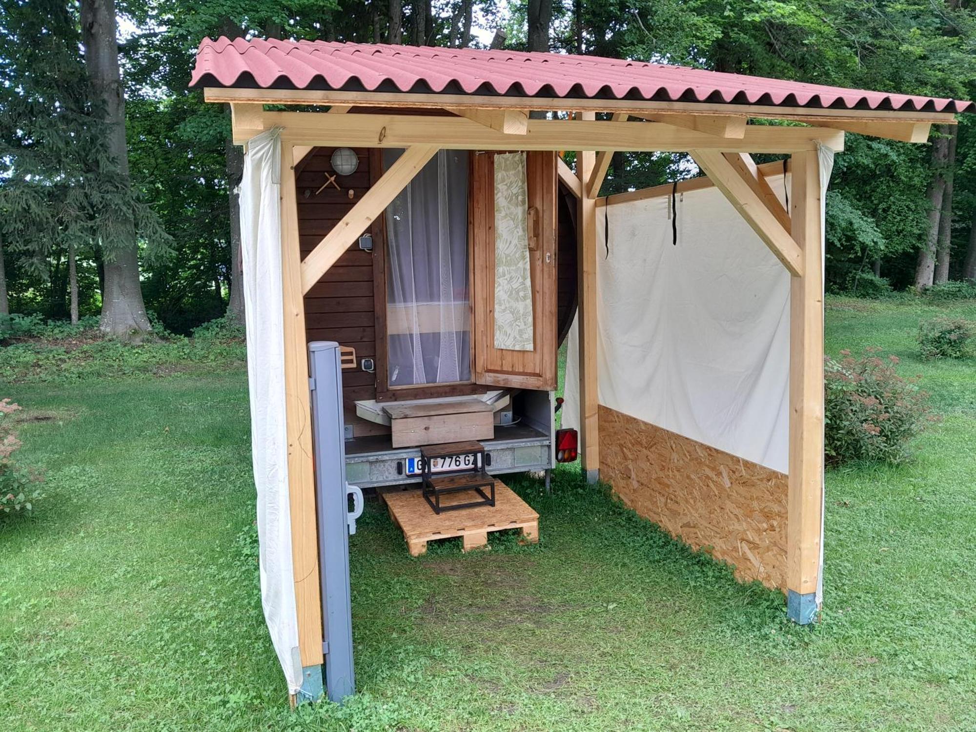 Campingfass Almtal Scharnstein エクステリア 写真