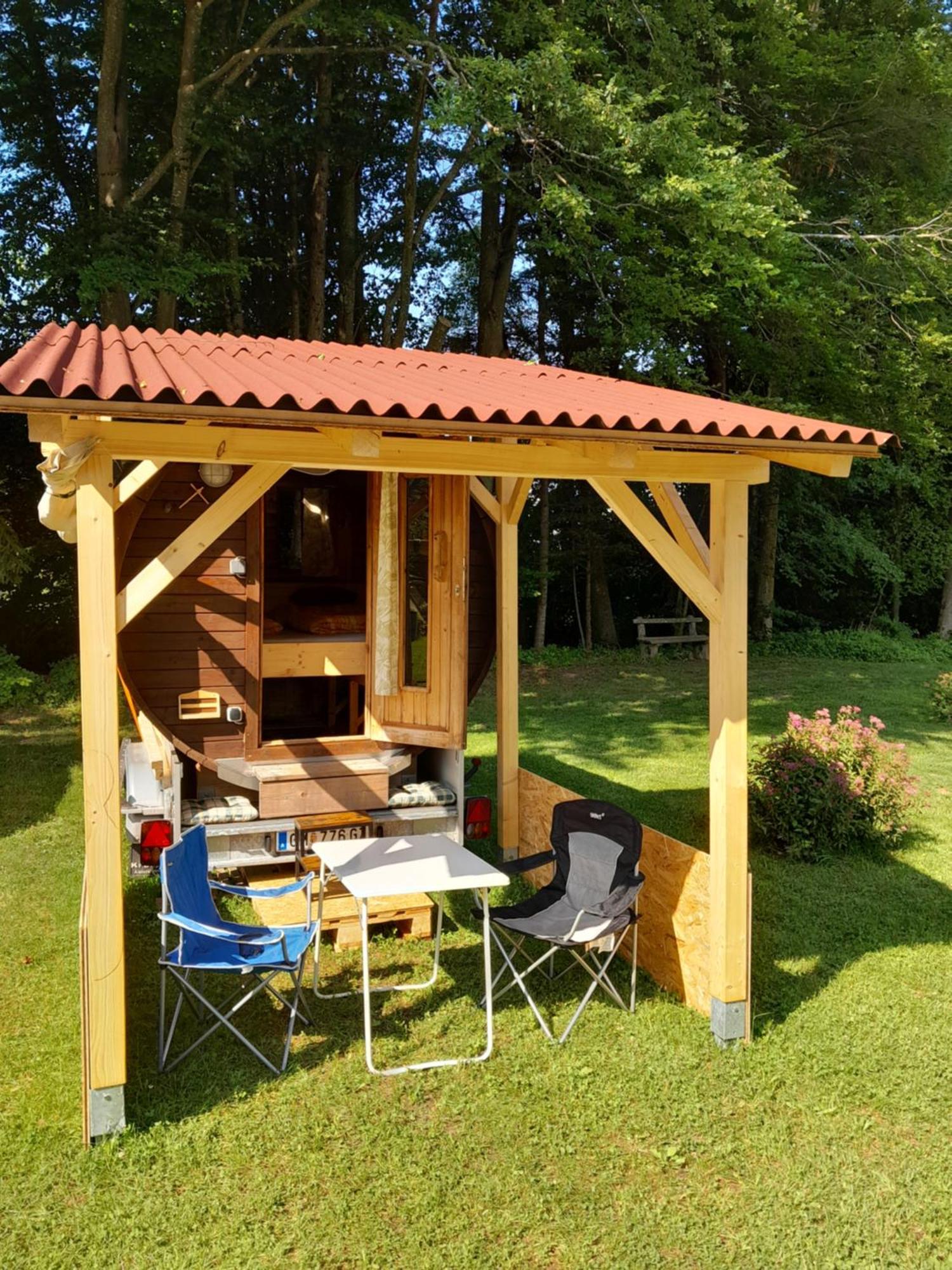 Campingfass Almtal Scharnstein エクステリア 写真